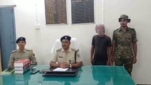 92.693 किलोग्राम गांजा बरामद, एक वैगन-R वाहन ज़ब्त चालक गिरफ्तार
