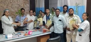 अस्पताल कर्मियों ने पर्यावरण सुरक्षा का लिया संकल्प