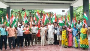 तिरंगा केवल तीन रंगों का कपड़ा नहीं, बल्कि हमारे स्वाभिमान, बलिदान और एकता का प्रतीक : गरिमा
