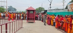 सावन मेला के लिए सशस्त्र सीमा बल  ने बढ़ाई चौकसी, सेनानायक ने किया दौरा व निरीक्षण
