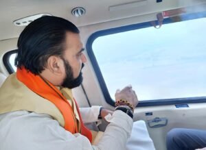 गंडक बराज और बाढ़ प्रभावित क्षेत्रों का CM सम्राट चौधरी ने किया हवाई सर्वेक्षण