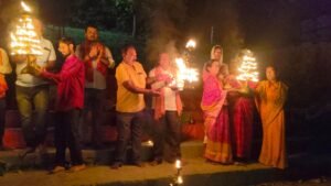 श्रावणी पूर्णिमा के अवसर पर नारायणी गंडकी महा आरती