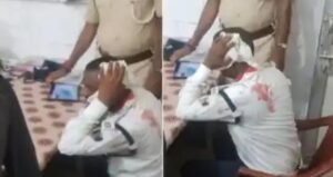 पटना में ट्रैफिस सिपाही के साथ मारपीट
