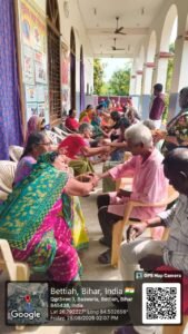 वृद्धाश्रम ‘सहारा’ में धूमधाम से मनाया गया रक्षाबंधन का पर्व