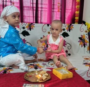 पारंपरिक उल्लास के साथ मना भाई-बहन के पावन रिश्ते का त्योहार रक्षाबंधन