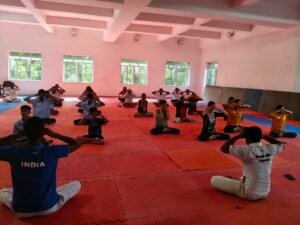 खेल महोत्सव का तीसरा दिन: योगासन से खिलाड़ियों ने साधा शरीर, मन और एकाग्रता का संतुलन