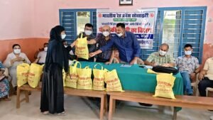 टीवी मुक्त भारत अभियान के तहत रेड क्रॉस सोसाइटी ने 45 टीवी मरीजों को गोद लिया