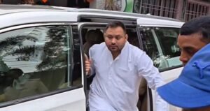 दिल्ली से पटना लौटते ही राजद प्रदेश कार्यालय पहुंचे तेजस्वी यादव