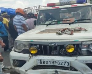 नशे में धुत डायल 112 चालक का तांडव, साइकिल-बाइक में मारी जोरदार टक्कर