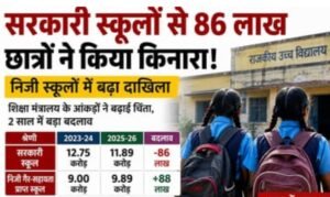 सरकारी स्कूल बंदी की मार सबसे ज़्यादा गरीब छात्रों पर