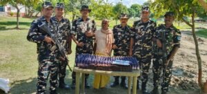इनरवा में प्रतिबंधित कफ सिरप की बड़ी खेप बरामद, 47वीं बटालियन की कार्रवाई में तस्कर गिरफ्तार
