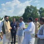 मुख्यमंत्री सम्राट चौधरी ने गंडक नदी का किया जायजा