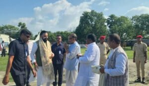 मुख्यमंत्री सम्राट चौधरी ने गंडक नदी का किया जायजा
