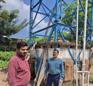 अपर समाहर्त्ता ने  ढाका अंचल के करमावा पंचायत में नल-जल  योजना का किया जांच