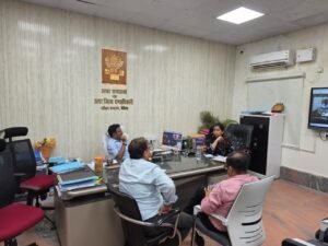 आपदा संपूर्ति पोर्टल पर जीआर लाभुकों की एंट्री की अपर समाहर्ता ने की समीक्षा