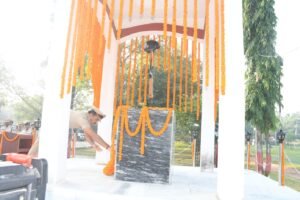 पुलिस संस्मरण दिवस पर शहीद पुलिसकर्मियों को दी गई श्रद्धांजलि